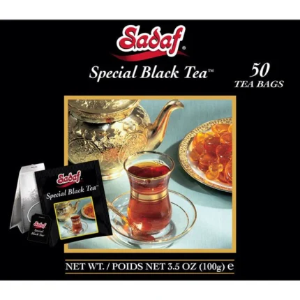 Sadaf Special Black Tea | Foil Tea Bags - 50 Count