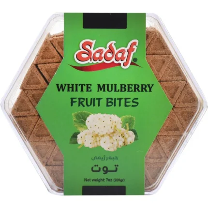 Sadaf White Mulberry | 100% Natural Fruit Bites - 7 oz