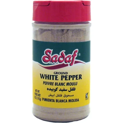 Sadaf White Pepper | Ground - 5 oz