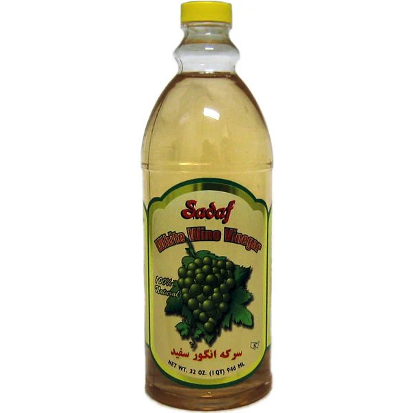 Sadaf White Wine Vinegar | 100% Natural - 32 oz.