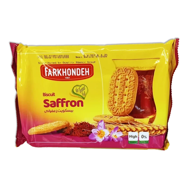 Farkhondeh Saffron Soft Biscuits - 320 g
