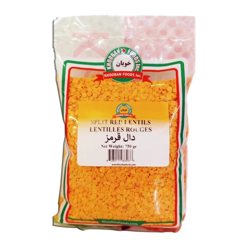 Khooban Red Split Lentil - 750 g