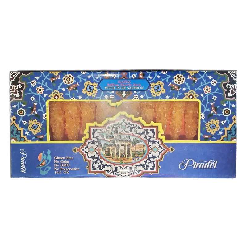 Piradel Saffron Stick Rock Candy - 300 g
