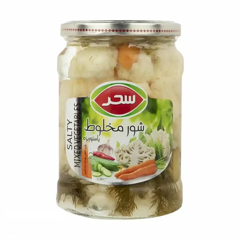 Sahar Salted Mixed Vegetable - 630 g