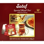 Sadaf Special Blend Tea With Earl Grey | Foil Tea Bag - 50 Count