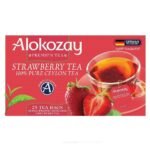 Alokozay Strawberry Tea - Tea Bag - 25 Count