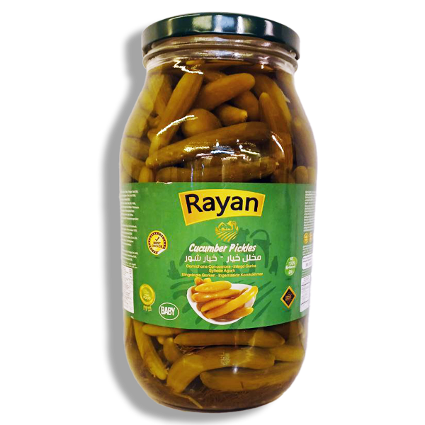 Rayan Baby Cucumber Pickles - 2800 g